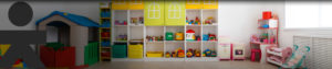 Mobilier sur mesure pour une crèche