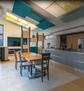 Aménagement d'une salle à manger cuisine sur mesure