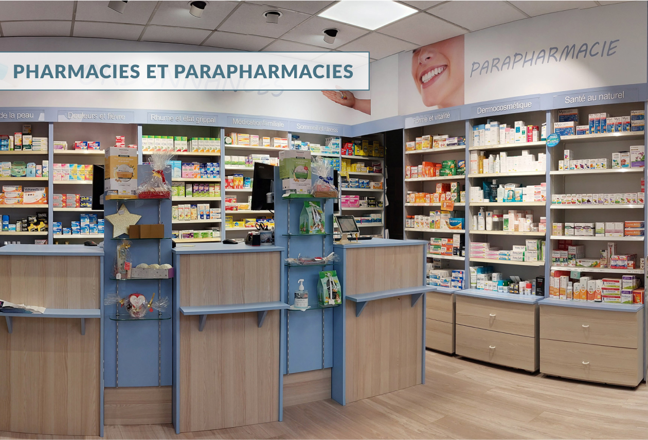 Comptoirs et étagères sur mesure
